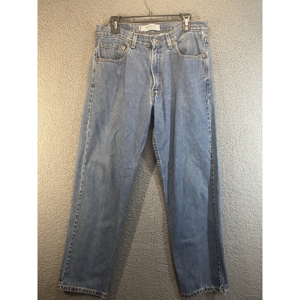 VTG Levi's 550 Jeans Men's 33x32 Relaxed Fit Blue 90s